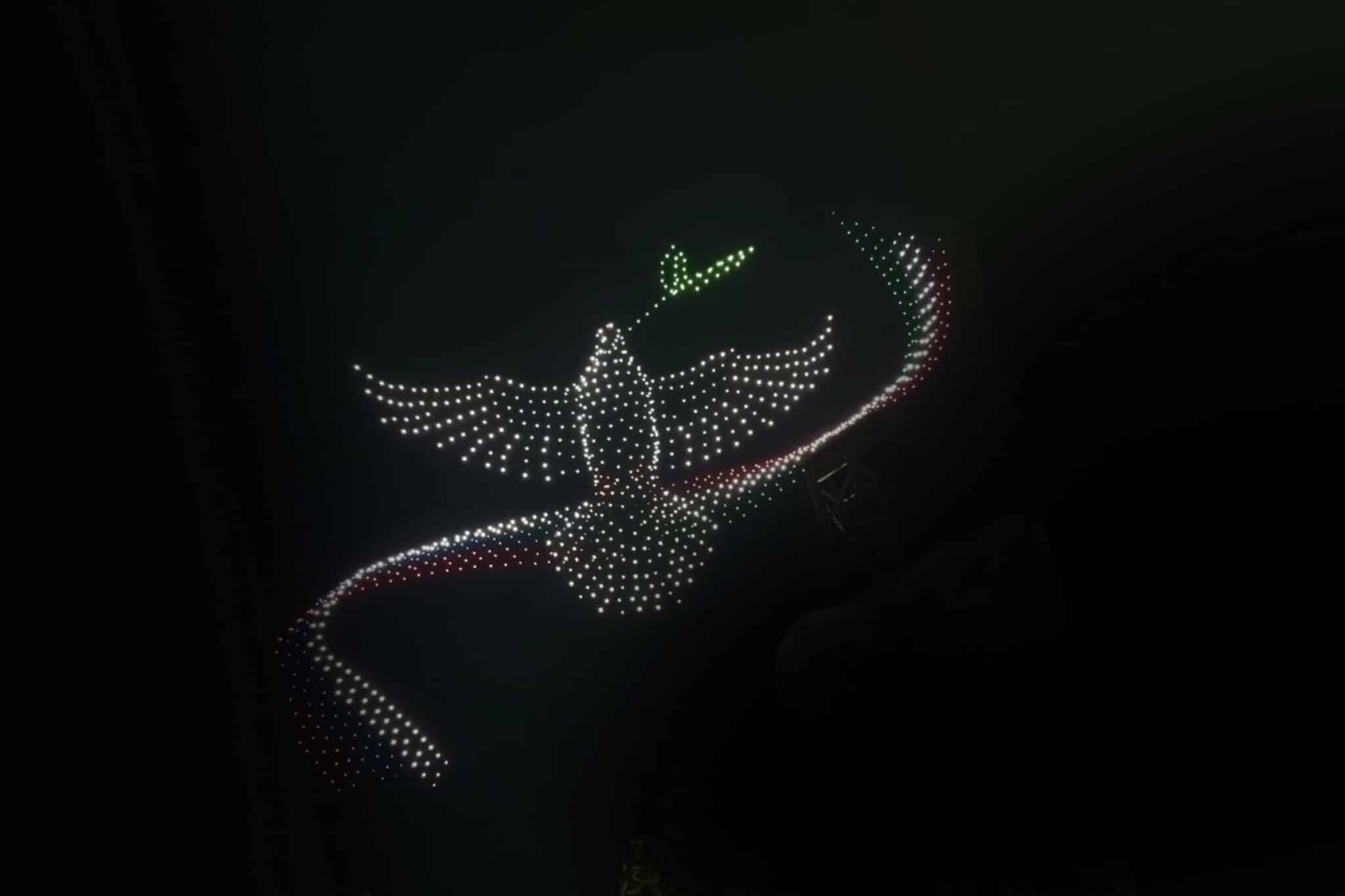 TAS International Group için drone gösterisi, Duşanbe 2026